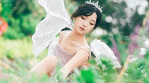 YiTuYu Art Language Vol.5675: Featuring the Elegant Min Zui Xiao Mo Xuan Portrait Collection - image 6