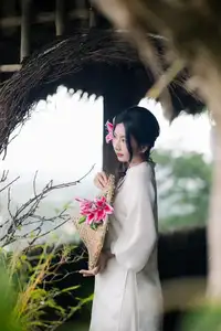 Elegant Vietnamese Beauty with Flowers - image 15
