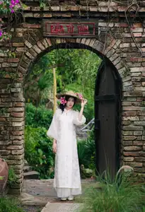 Elegant Vietnamese Beauty with Flowers - image 12