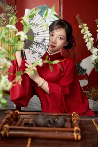 Timeless Elegance in Crimson Red Style - image 5