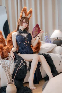 Ethereal Grace: Amagi's Evening Gown Cosplay by Yu Yu - An Azur Lane Masterpiece - image 21
