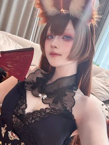 Ethereal Grace: Amagi's Evening Gown Cosplay by Yu Yu - An Azur Lane Masterpiece - image 11