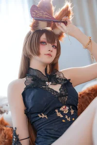 Ethereal Grace: Amagi's Evening Gown Cosplay by Yu Yu - An Azur Lane Masterpiece - image 30