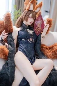 Ethereal Grace: Amagi's Evening Gown Cosplay by Yu Yu - An Azur Lane Masterpiece - image 36