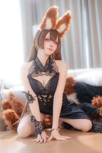 Ethereal Grace: Amagi's Evening Gown Cosplay by Yu Yu - An Azur Lane Masterpiece - image 20