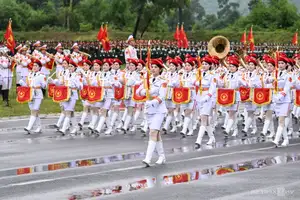 Vietnam's Female Soldiers: Majestic Parade Rehearsal Showcases Strength and Discipline - image 3