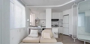 Stunning 43m2 Studio Apartment Interior Design for Modern Solo Living - image 4