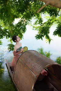 Elegance Redefined: A Look at YiTuYu Art Language Vol.5587 with Di Li Re Ya - image 19