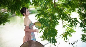 Elegance Redefined: A Look at YiTuYu Art Language Vol.5587 with Di Li Re Ya - image 18