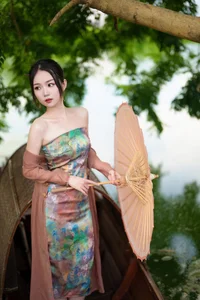 Elegance Redefined: A Look at YiTuYu Art Language Vol.5587 with Di Li Re Ya - image 24