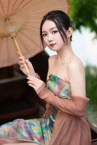 Elegance Redefined: A Look at YiTuYu Art Language Vol.5587 with Di Li Re Ya - image 11