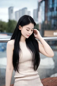 Artistic Outdoor Portraits: Xiao Ying in YiTuYu Art Language Vol.9250 – Moody Cloudy Day Photography Series - image 14
