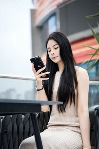 Artistic Outdoor Portraits: Xiao Ying in YiTuYu Art Language Vol.9250 – Moody Cloudy Day Photography Series - image 10