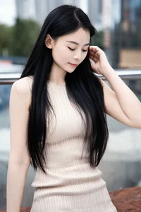 Artistic Outdoor Portraits: Xiao Ying in YiTuYu Art Language Vol.9250 – Moody Cloudy Day Photography Series - image 12