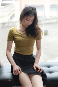 Elegant Style and Sophistication: Xiao Jiu in the IESS High Slit Long Dress Series - image 0
