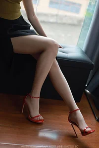 Elegant Style and Sophistication: Xiao Jiu in the IESS High Slit Long Dress Series - image 82