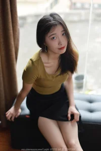 Elegant Style and Sophistication: Xiao Jiu in the IESS High Slit Long Dress Series - image 76