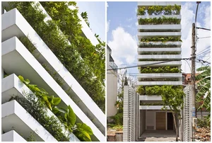 Innovative Urban Greenery: The Stunning Facade Garden House Redefining Saigon’s Architecture - image 10