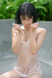 AG Vol.499 Hyoyeon Part02: Captivating Charm & Serene Beauty in Water - image 17