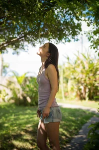 Tropical Island Getaway: Sarina Momonaga in 'That Day on the Island of Everlasting Summer' Part 02 - Stunning Summer Photography - image 0