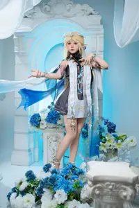 Coser YanYan Captivating Cartethyia Cosplay from Wuthering Waves - image 11