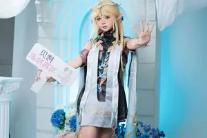 Coser YanYan Captivating Cartethyia Cosplay from Wuthering Waves - image 2