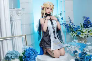 Coser YanYan Captivating Cartethyia Cosplay from Wuthering Waves - image 1