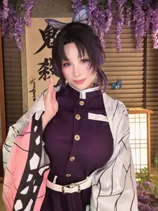Coser Hane Ame as Alluring Shinobu Kocho from Demon Slayer 9123902855 - image 11