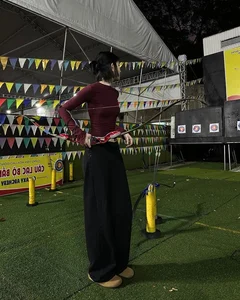 Elegant Archery Session: Saigon Socialite Captivates with Sharp Style and Grace - image 7