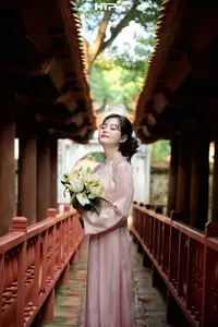 VGU No.194 Ao Dai: Timeless Vietnamese Elegance & Grace in Golden Hour 1000024567 - image 5