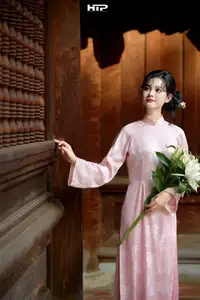 VGU No.194 Ao Dai: Timeless Vietnamese Elegance & Grace in Golden Hour 1000024567 - image 6
