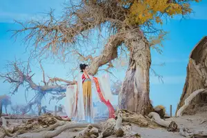 Coser Cherry Meow's 'Jinghong' Hanfu Photoshoot: Captivating Ancient Elegance - image 0
