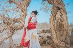 Coser Cherry Meow's 'Jinghong' Hanfu Photoshoot: Captivating Ancient Elegance - image 7
