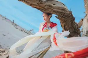 Coser Cherry Meow's 'Jinghong' Hanfu Photoshoot: Captivating Ancient Elegance - image 6