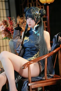 Stunning Ryuuge Kisaki Cosplay by Gong Ben Sakura – Blue Archive Shanhaijing President Photo Collection - image 13