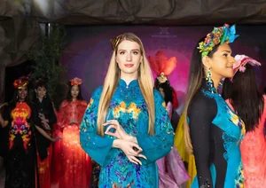 Vietnamese Ao Dai Wedding Fashion: A Cultural Sensation on the US Stage - image 8