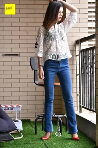 IESS 224: Guang Yan in Casual Jeans and Red Heels - image 17