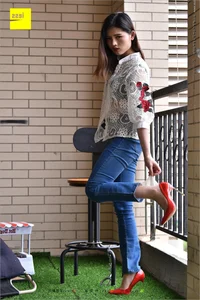 IESS 224: Guang Yan in Casual Jeans and Red Heels - image 56