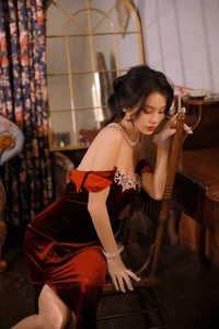Artistic Visuals: YiTuYu Art Language Vol.7197 with Model Peng Xiao Ya Ya - image 1
