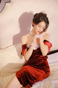 Artistic Visuals: YiTuYu Art Language Vol.7197 with Model Peng Xiao Ya Ya - image 3
