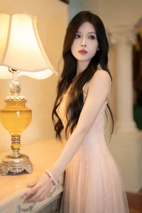 Ethereal Pink Dreams: Xiao Wai Captivates in YiTuYu Art Language Vol.9096 - image 6