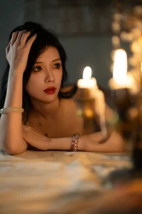 Ethereal Pink Dreams: Xiao Wai Captivates in YiTuYu Art Language Vol.9096 - image 25