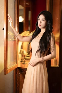 Ethereal Pink Dreams: Xiao Wai Captivates in YiTuYu Art Language Vol.9096 - image 8