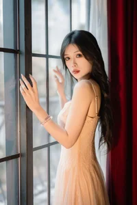 Ethereal Pink Dreams: Xiao Wai Captivates in YiTuYu Art Language Vol.9096 - image 27