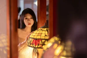 Ethereal Pink Dreams: Xiao Wai Captivates in YiTuYu Art Language Vol.9096 - image 16