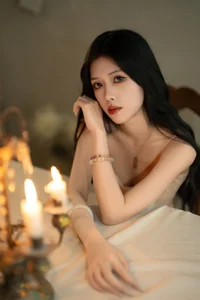 Ethereal Pink Dreams: Xiao Wai Captivates in YiTuYu Art Language Vol.9096 - image 33