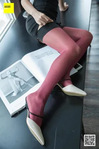 Stunning Red Silk Fashion Gallery with IESS Model Xiao Yu - image 82