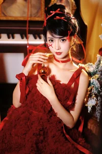 Ethereal Beauty and Composition in YiTuYu Art Language Vol.6371 Jian Ying Tao Nai - image 26