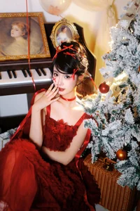 Ethereal Beauty and Composition in YiTuYu Art Language Vol.6371 Jian Ying Tao Nai - image 5