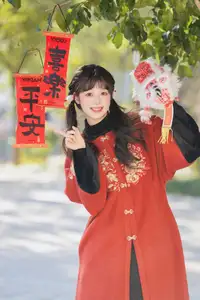 YiTuYu Art Language Vol.8539: Xia Yu Xiao Nian's Vibrant Hanfu Charm - image 9